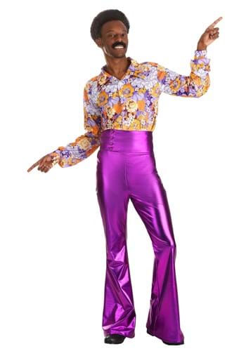 Purple Power Disco Men&#39;s Costume