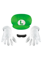 Luigi Child Accessory Costume Kit