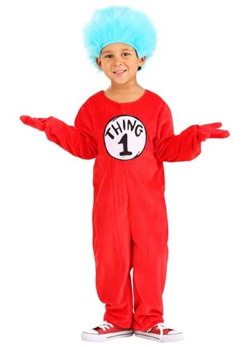 Deluxe Thing 1&amp;2 Toddler Costume