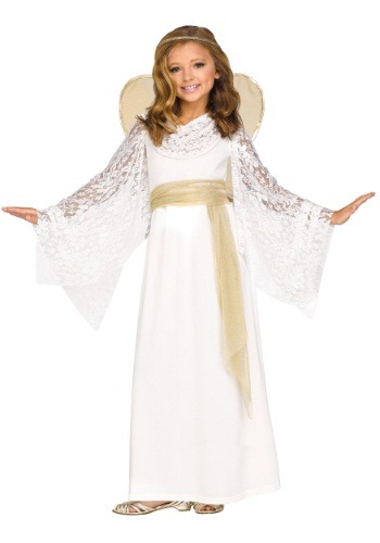 Girl&#39;s Angelic Maiden Costume