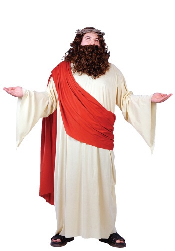 Men&#39;s Plus Size Jesus Costume