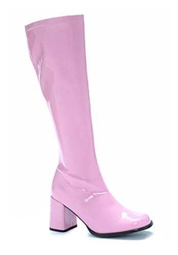 Women&#39;s Pastel Pink Gogo Boots