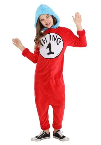 Kid&#39;s Thing 1 and 2 Jumpsuit Costume