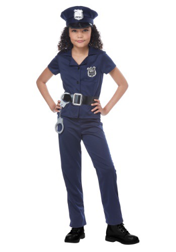 Girl&#39;s Cute Cop Costume