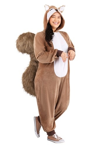 Women&#39;s Plus Size Scampering Squirrel Costume