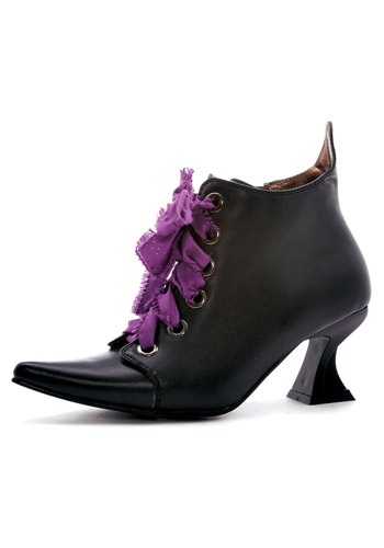 Women&#39;s Lace Up Witch Shoes