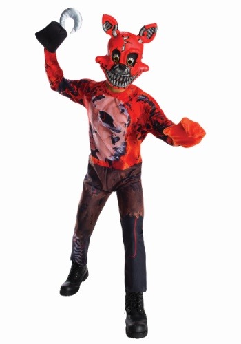Boy&#39;s Five Nights at Freddy&#39;s Nightmare Foxy Costume