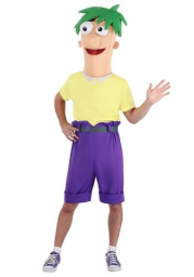 Disney Phineas and Ferb Men's Ferb Costume