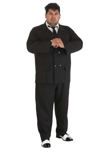 Deluxe Plus Size Gangster Costume for Men