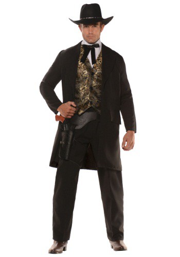 Plus Size Men&#39;s The Gambler Costume