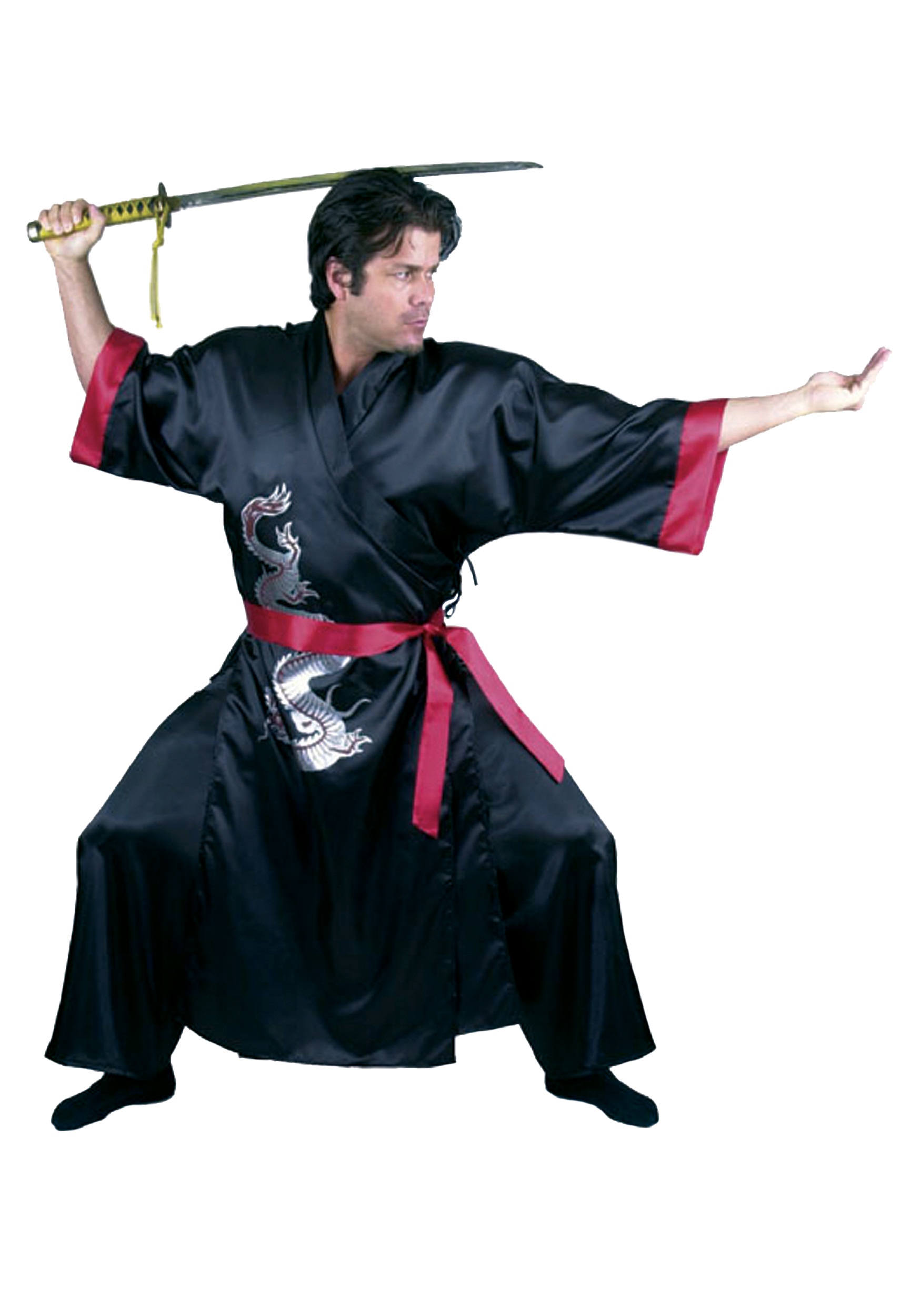 Black Samurai Costume for Adults | International Costumes