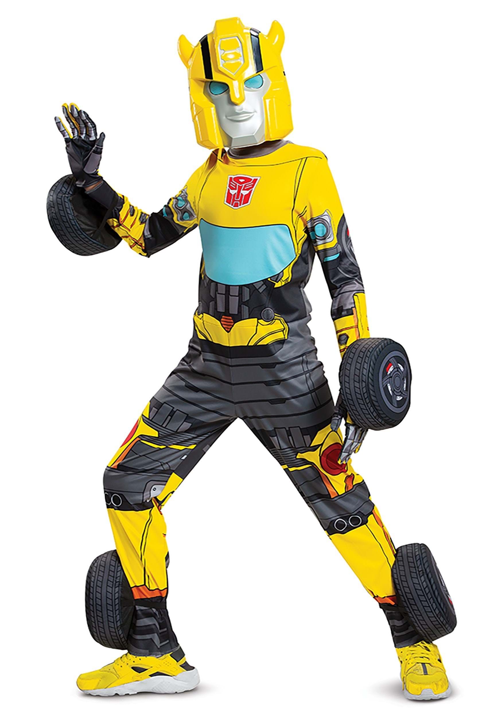 Transformers Bumblebee Converting Halloween Costume for Kids