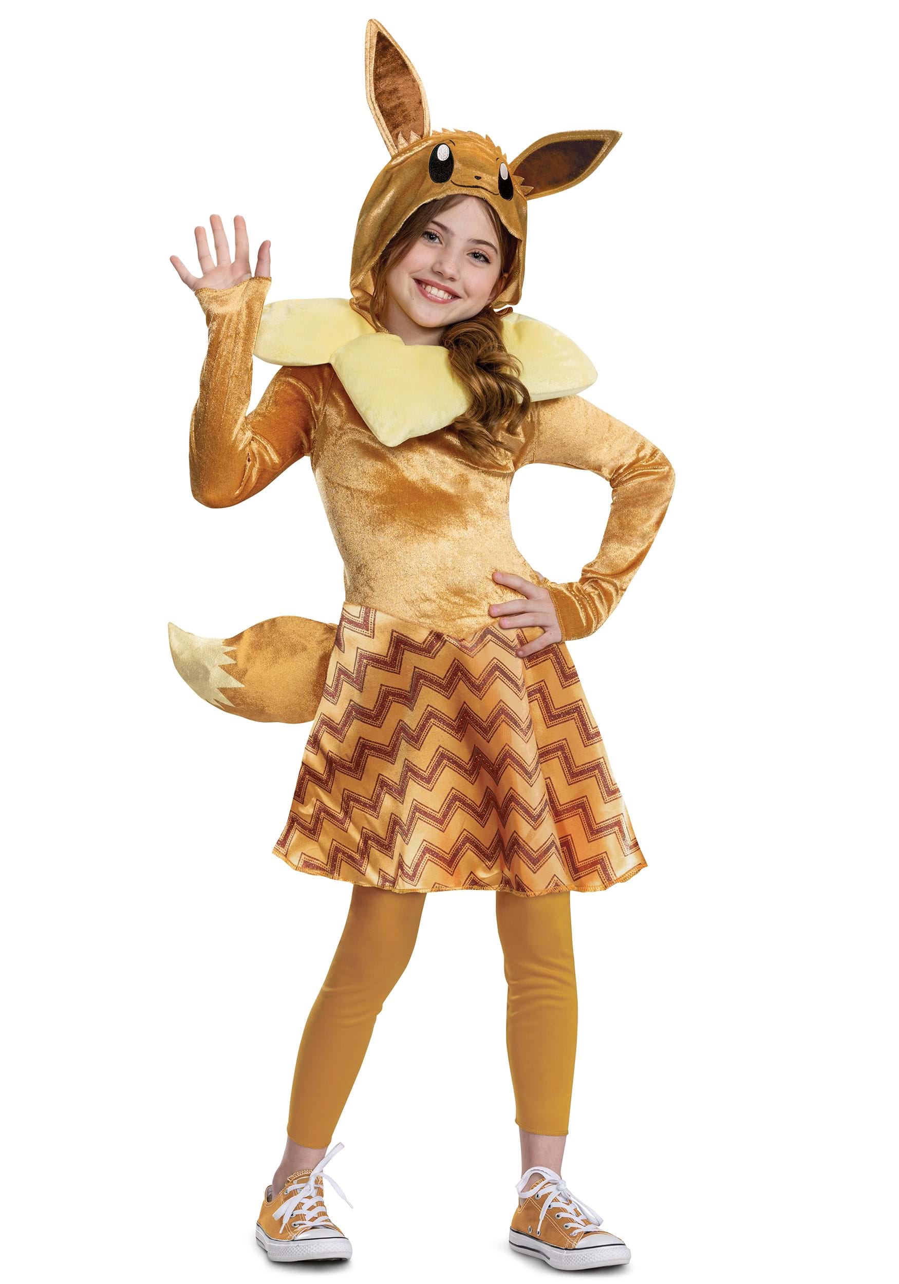 Child Deluxe Pokémon Eevee Costume | Kid's Pokemon Costumes