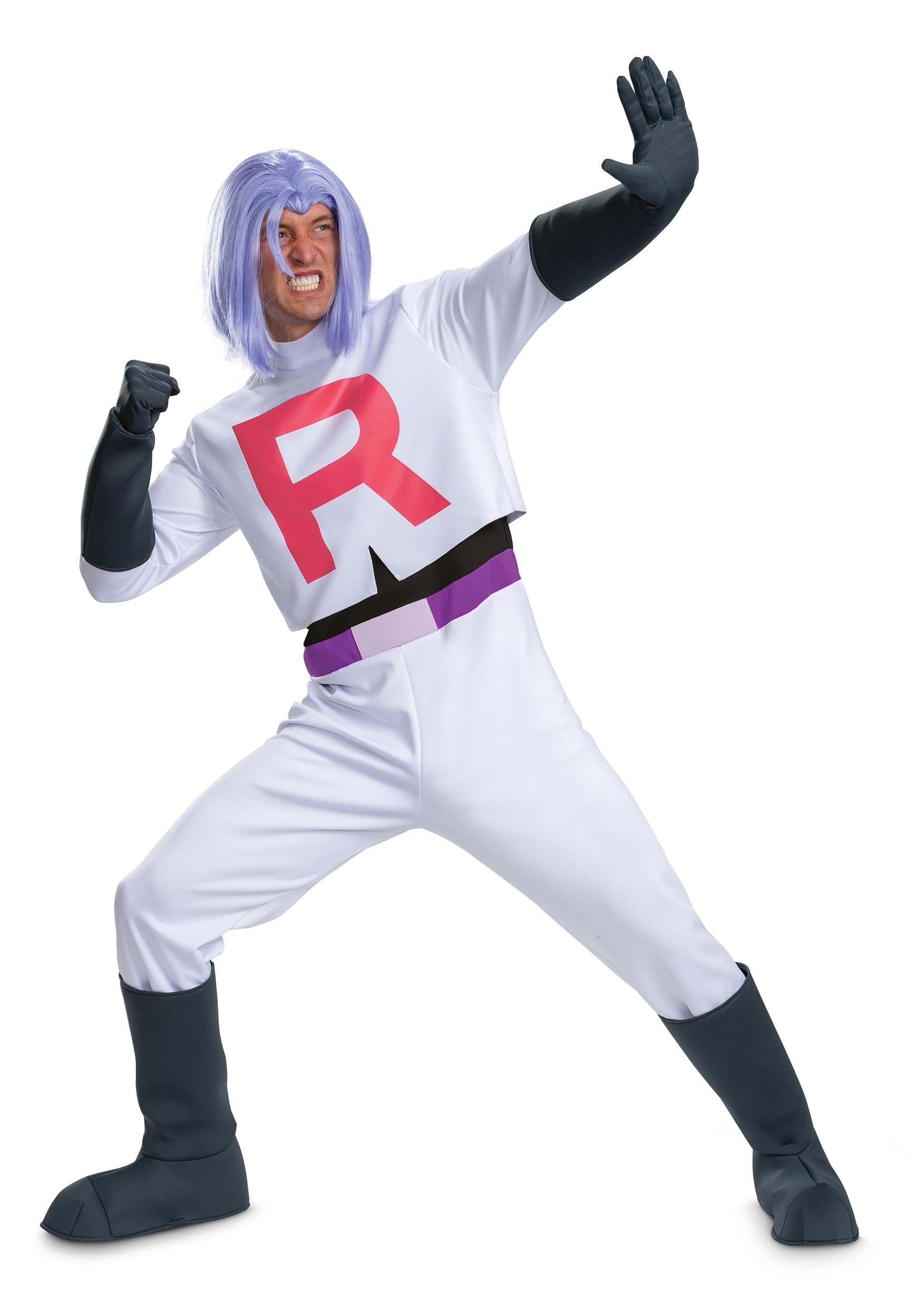 Adult Deluxe Team Rocket James Costume | Pokemon Costumes