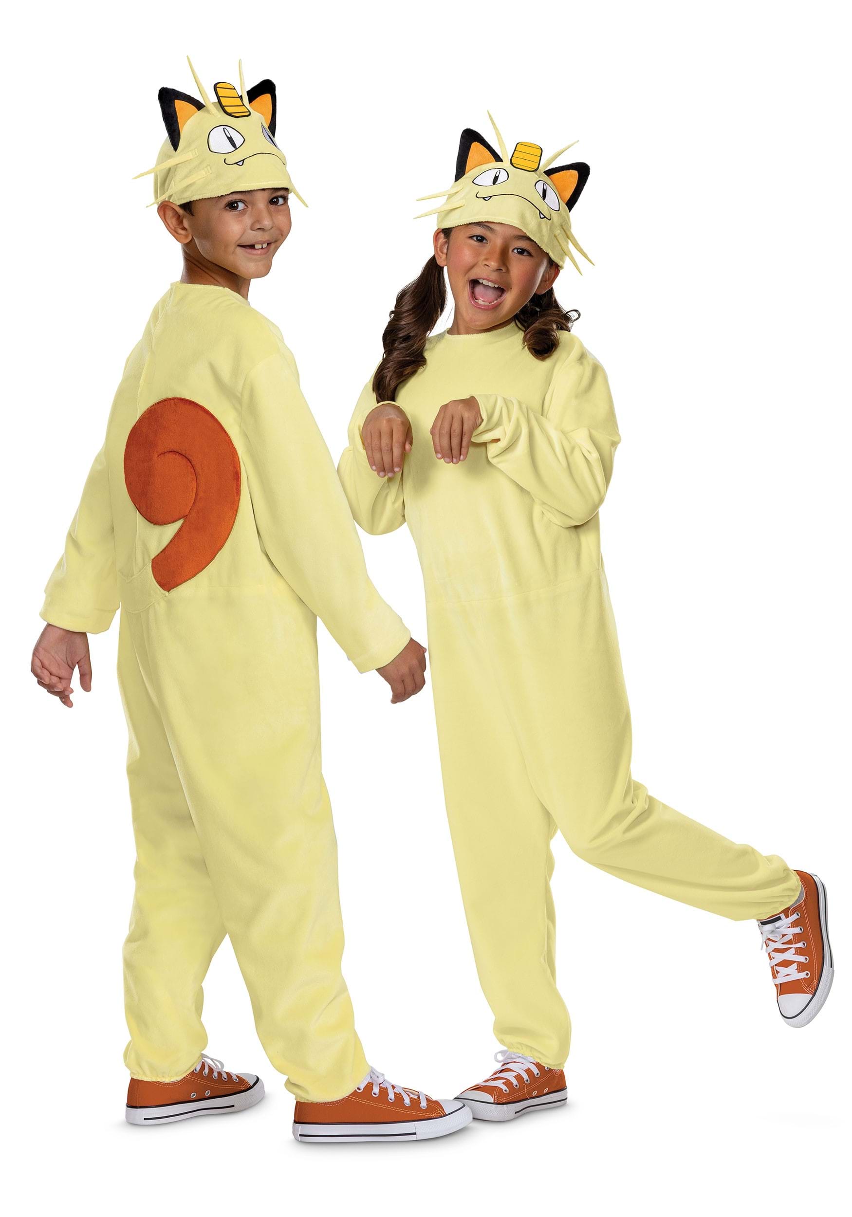 Child Deluxe Pokémon Meowth Costume | Pokemon Costumes
