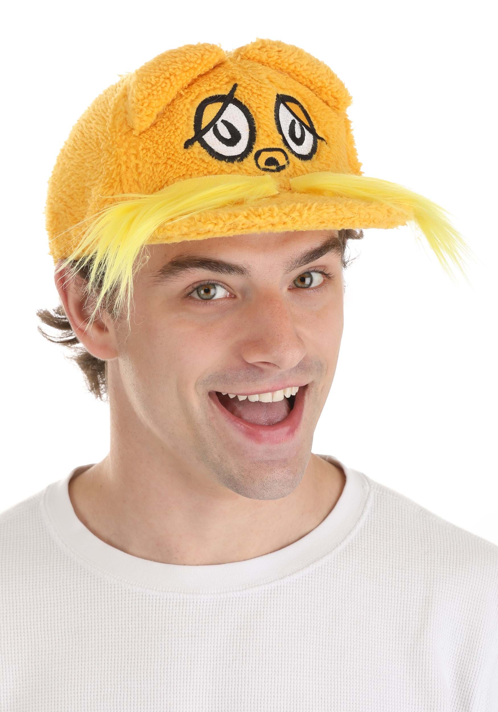 The Lorax Fuzzy Cap | Dr. Seuss Costume Accessories
