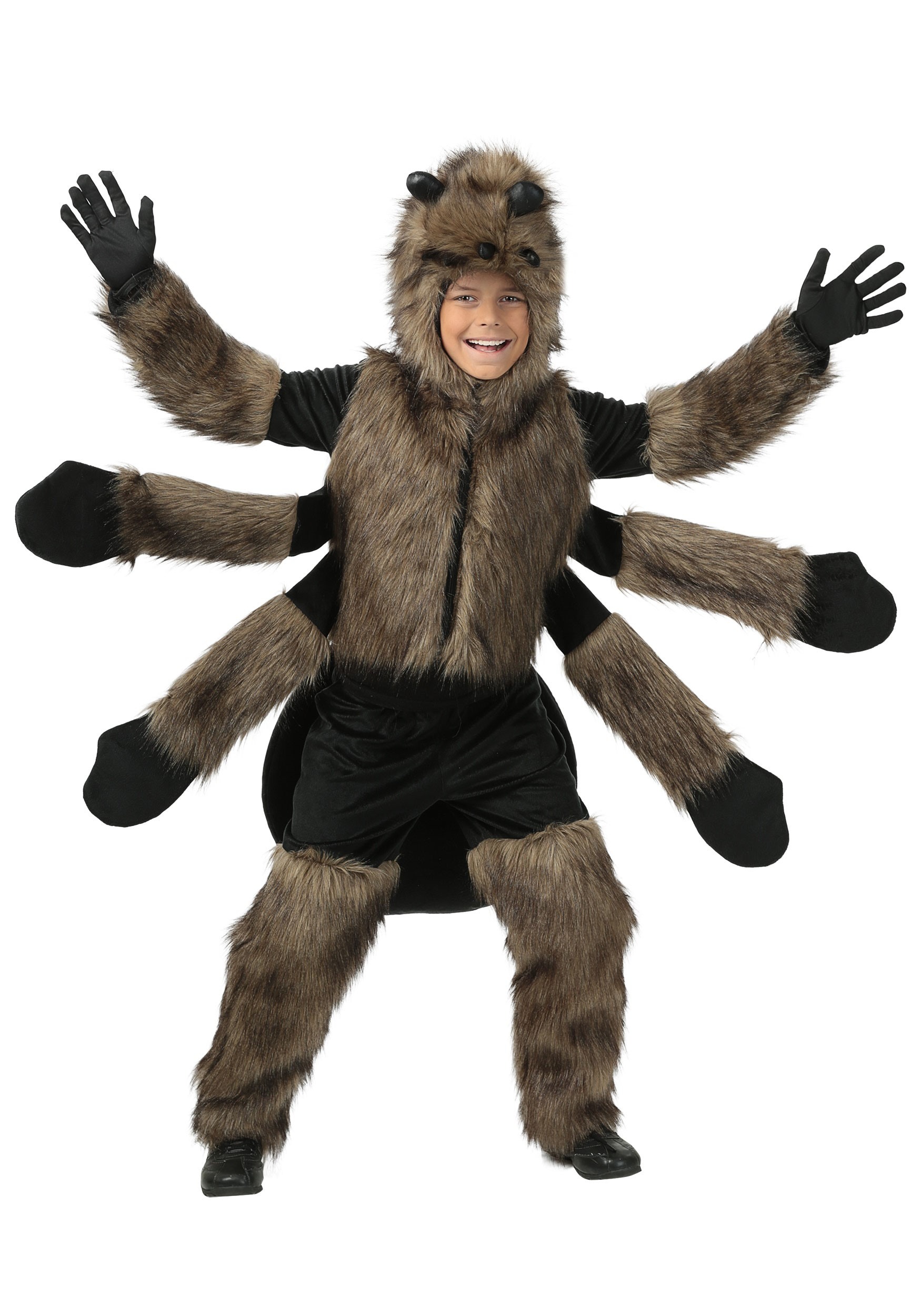 Child Furry Tarantula Spider Costume | Kid