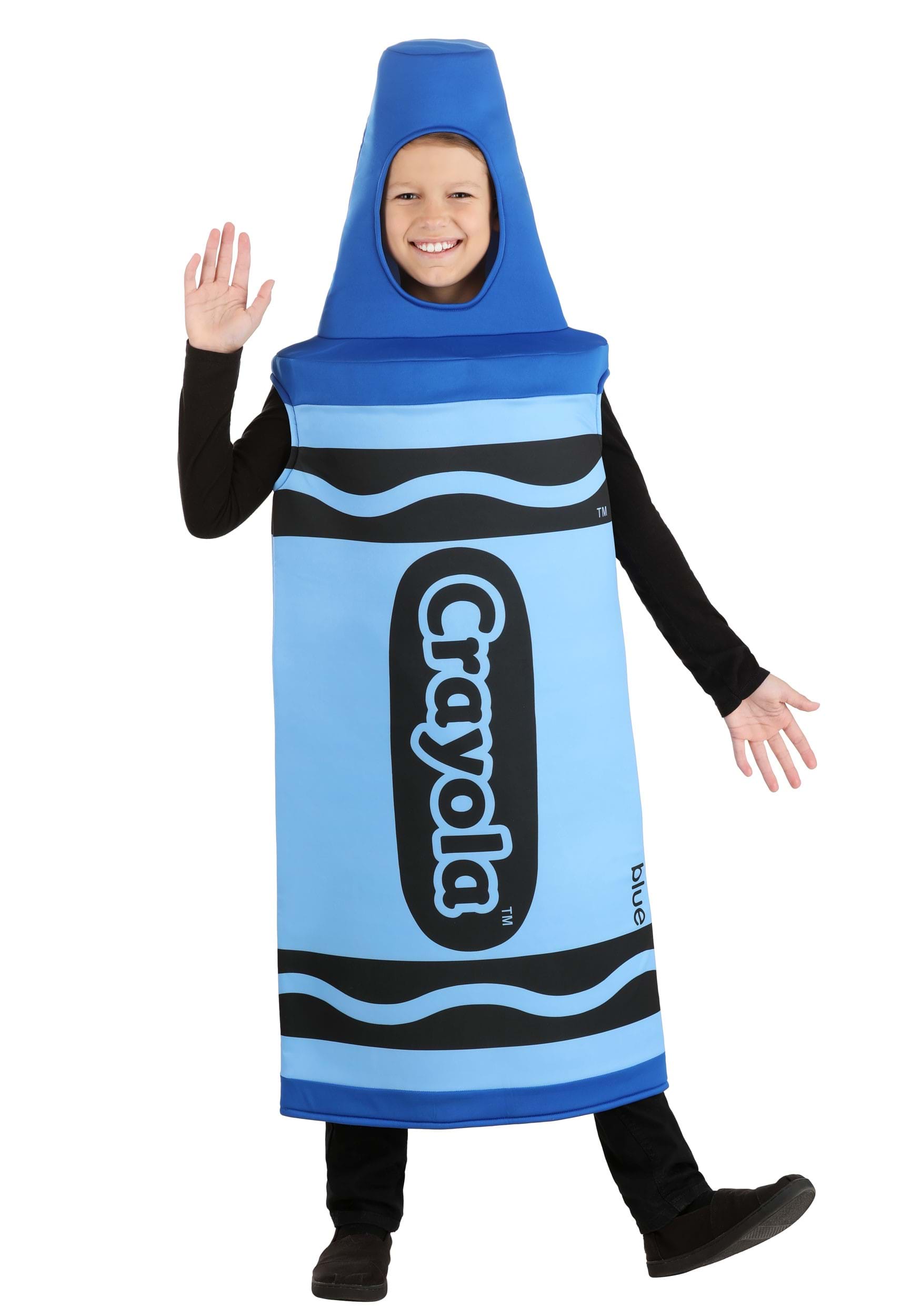 Blue Crayola Crayon Costume for Kid