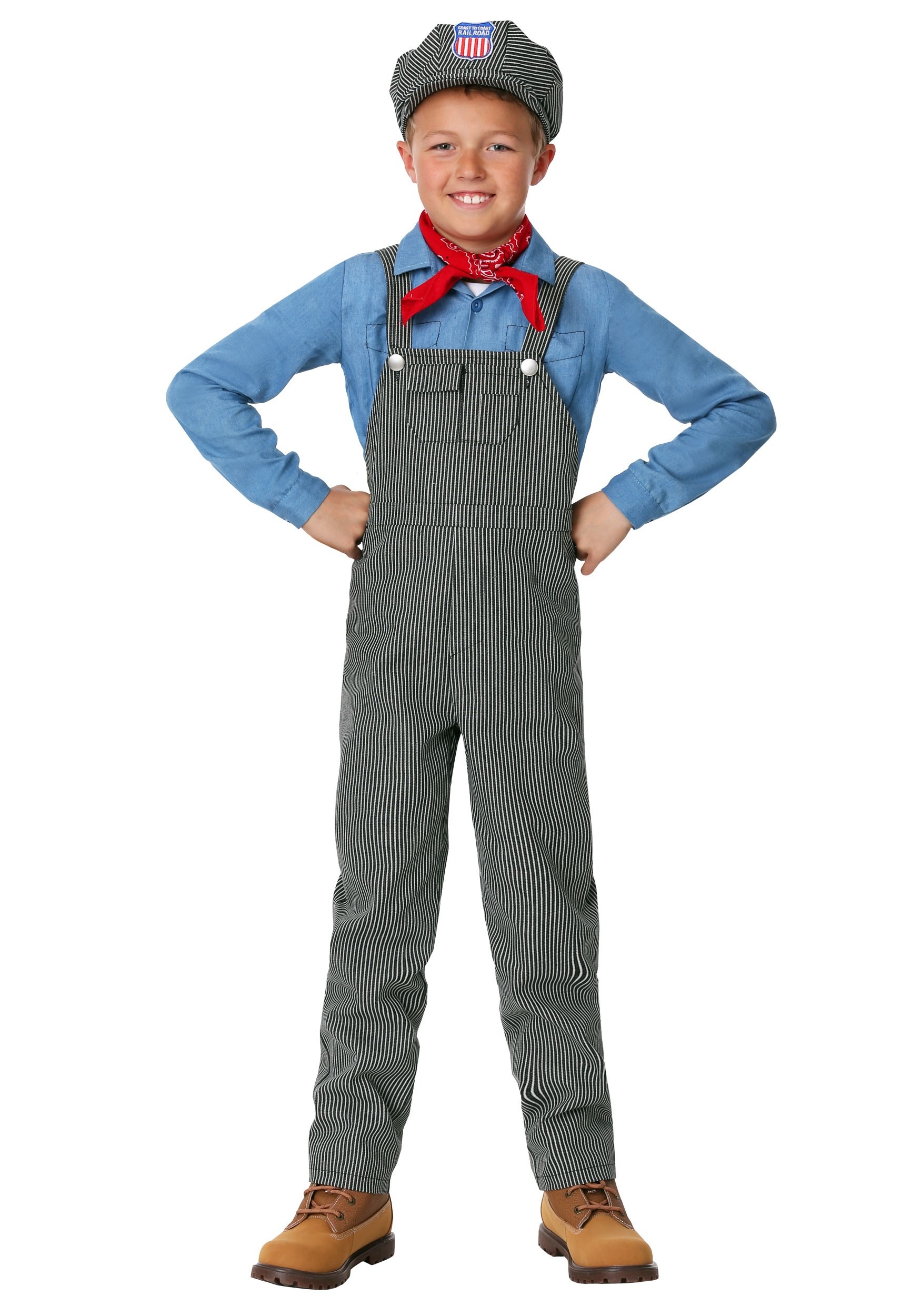 Train Engineer Costume for Children