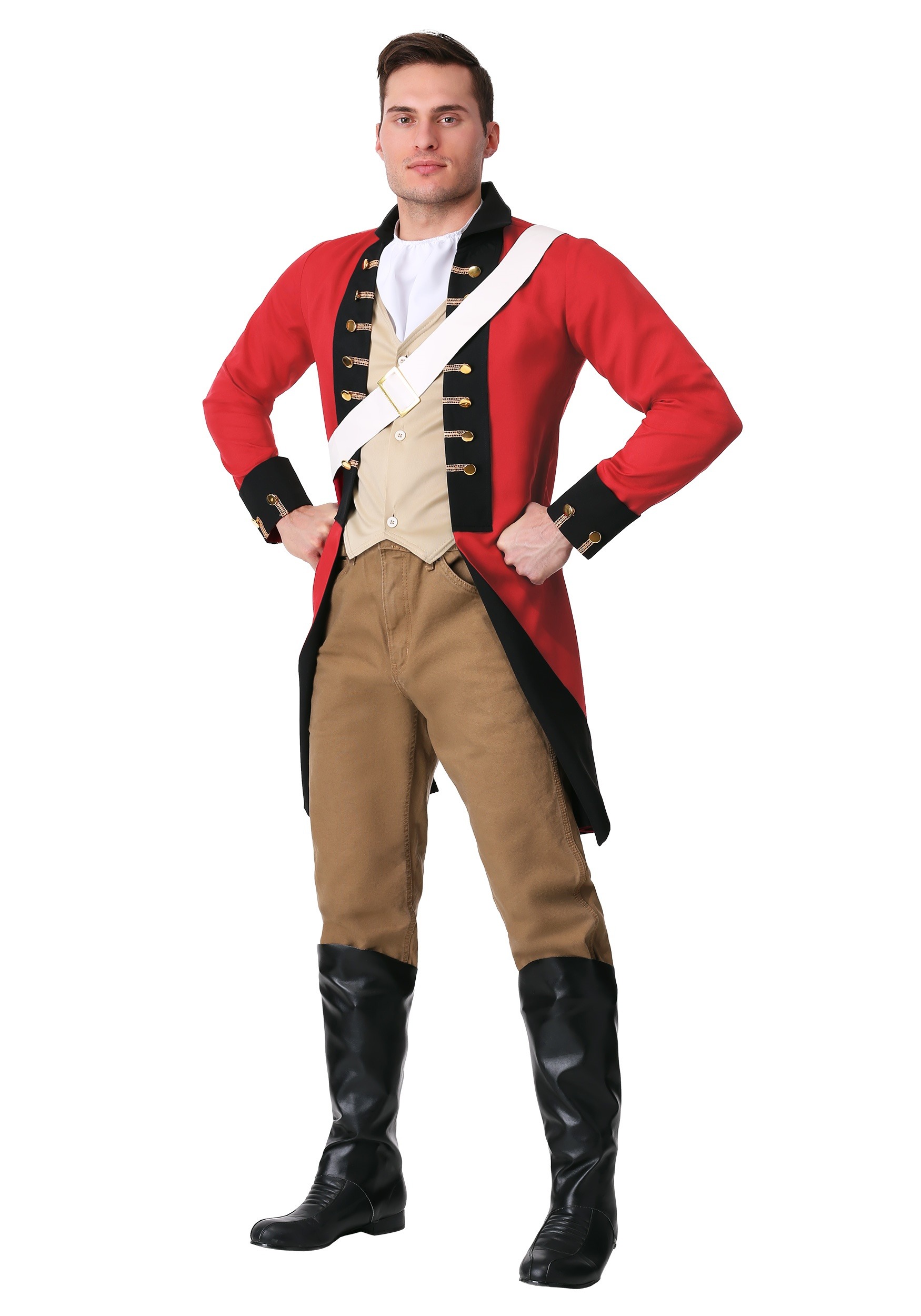 Men's British Redcoat Costume | Historical Costumes