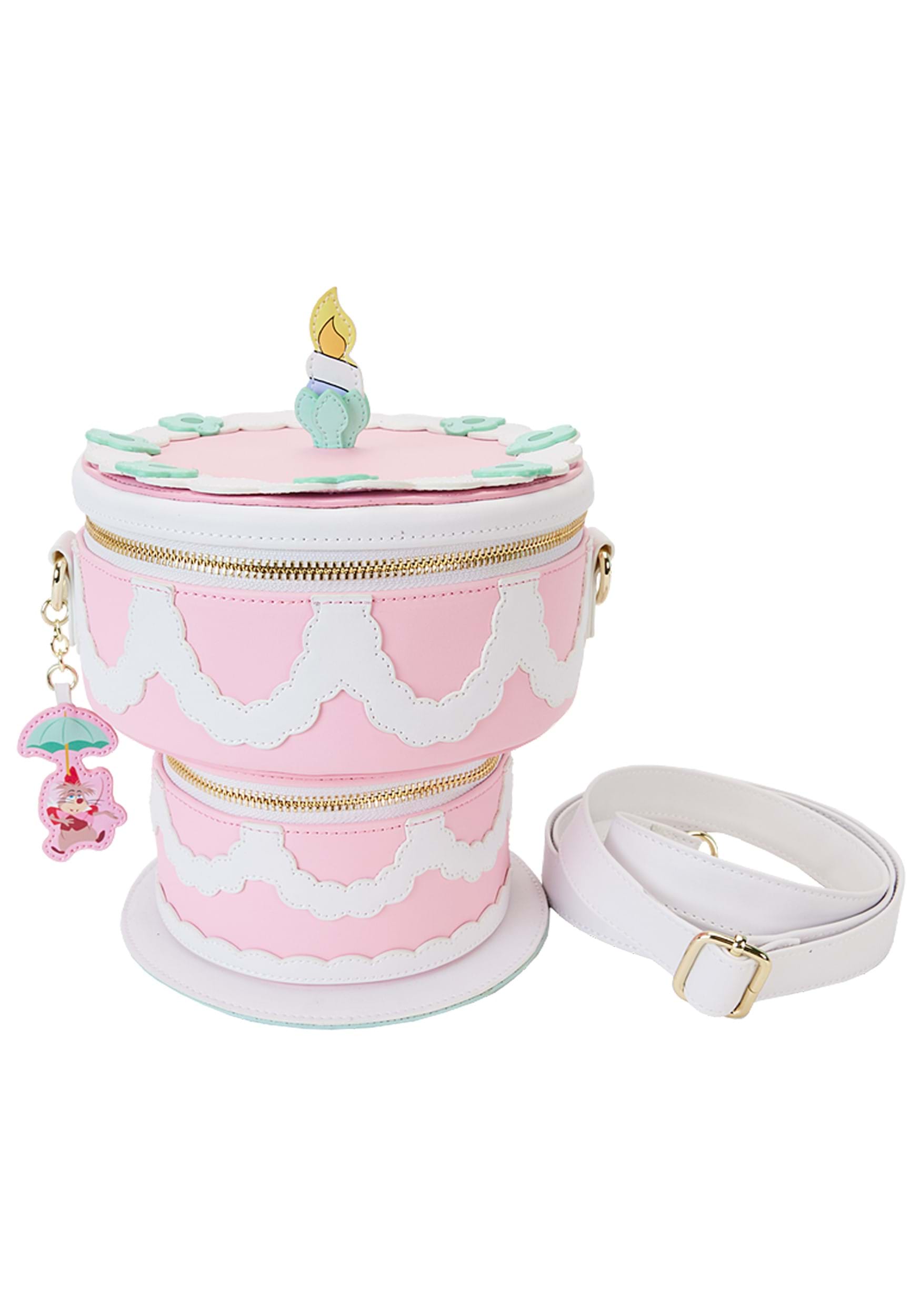Alice in Wonderland Unbirthday Cake Crossbody Bag by Loungefly | Loungefly Bags