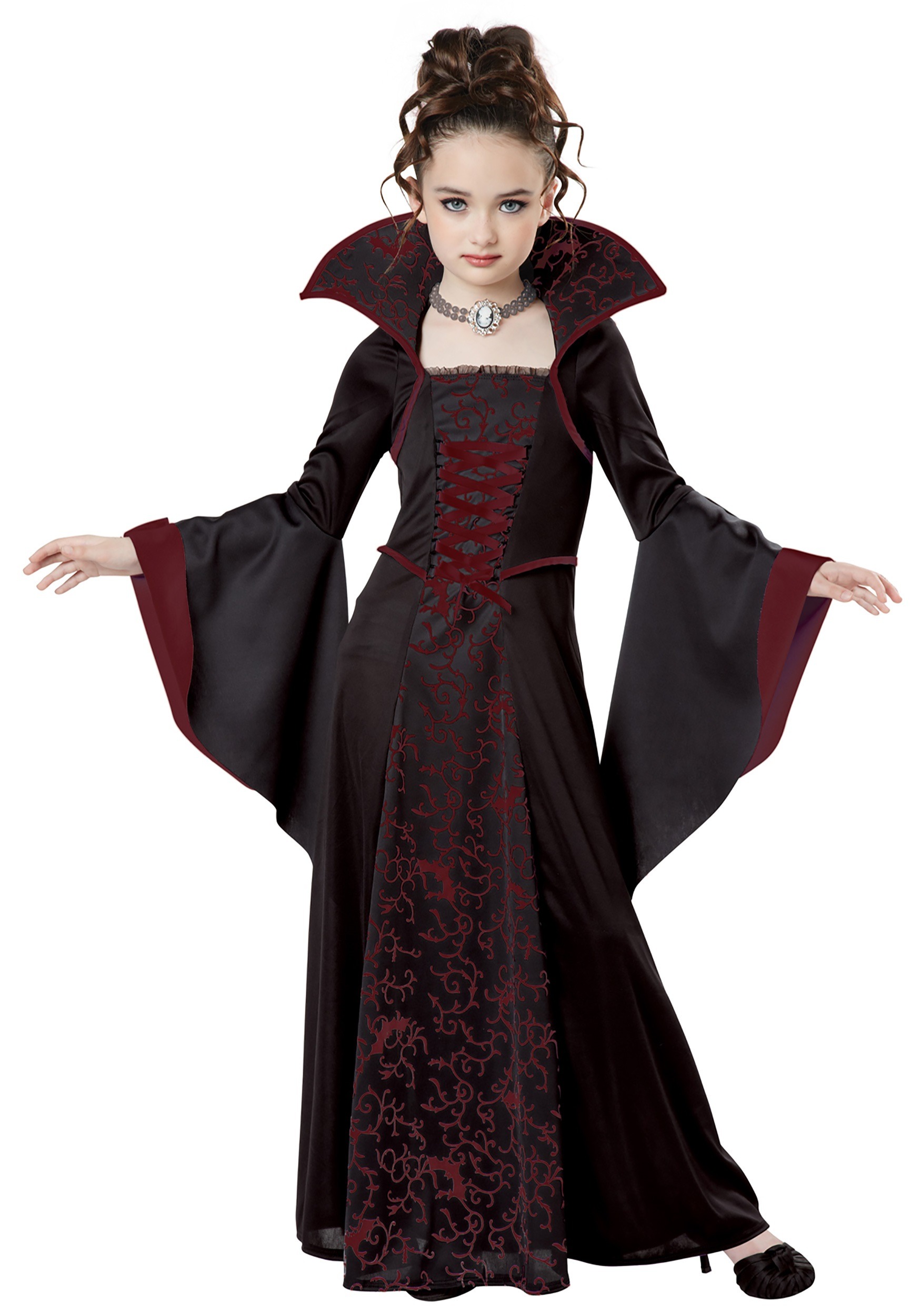 Girls Royal Vampire Halloween Costume | Vampire Halloween Costumes
