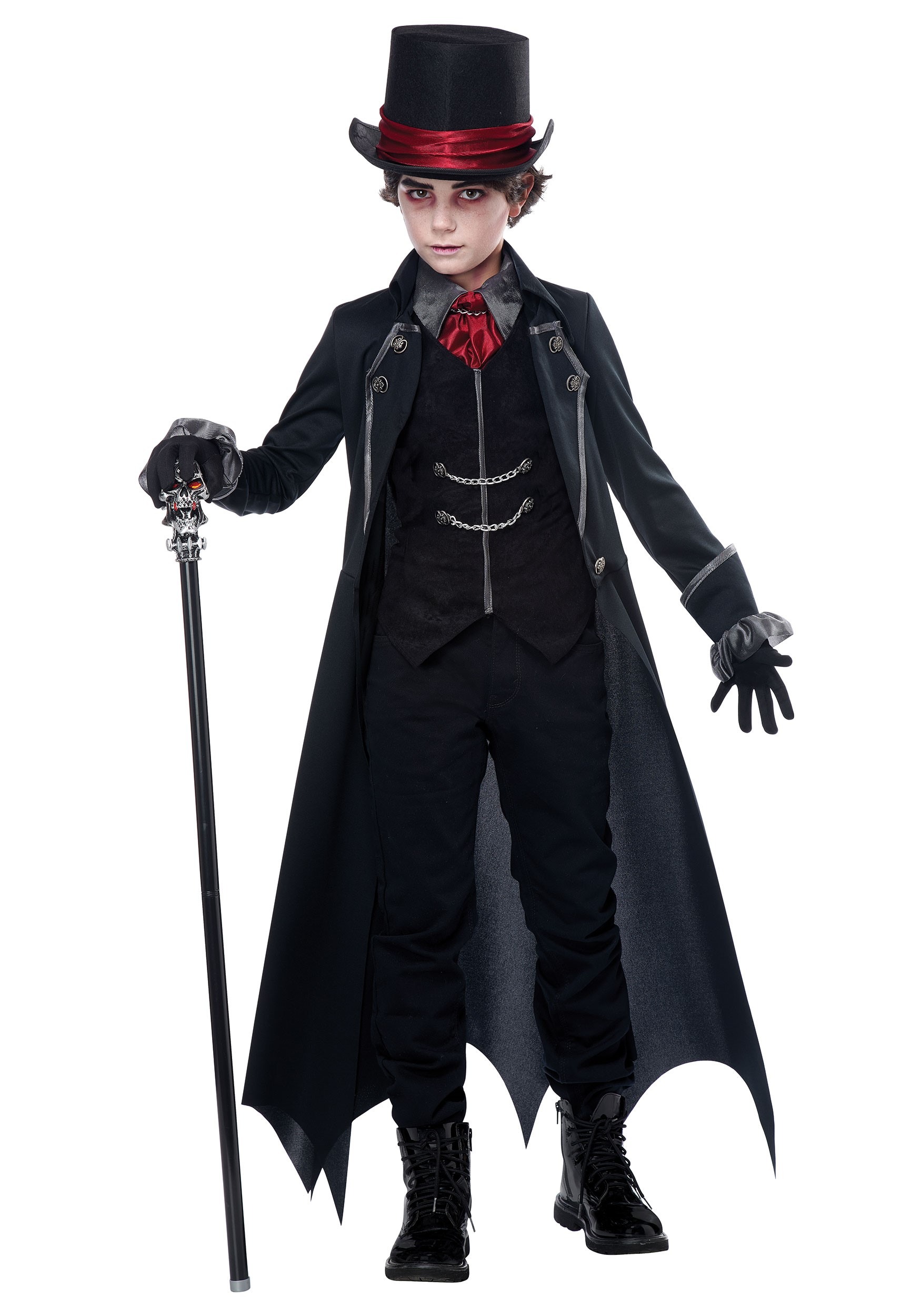 Gothic Vampire Boys Costume