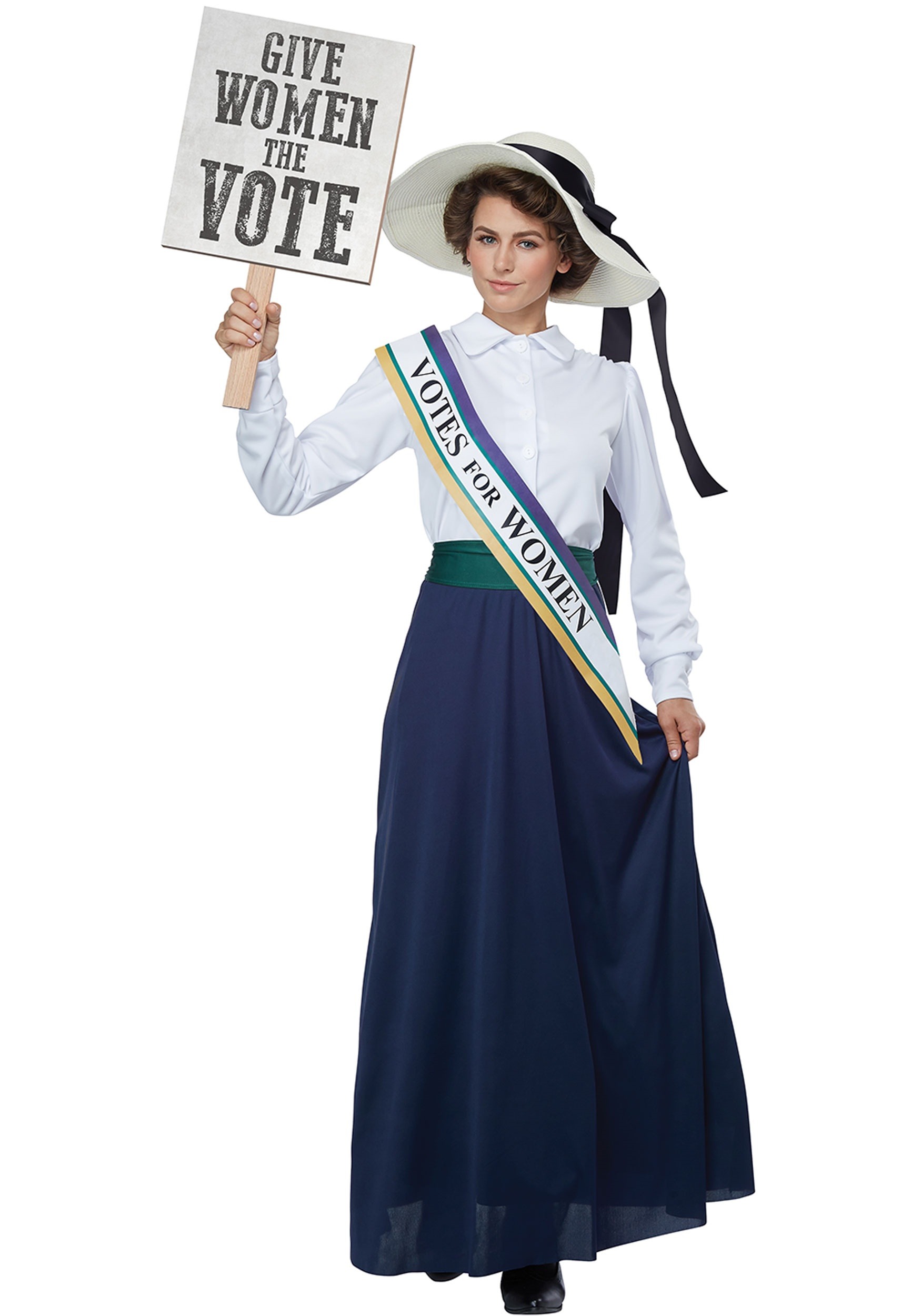 American Suffragette Women's Costume | Historical Costume