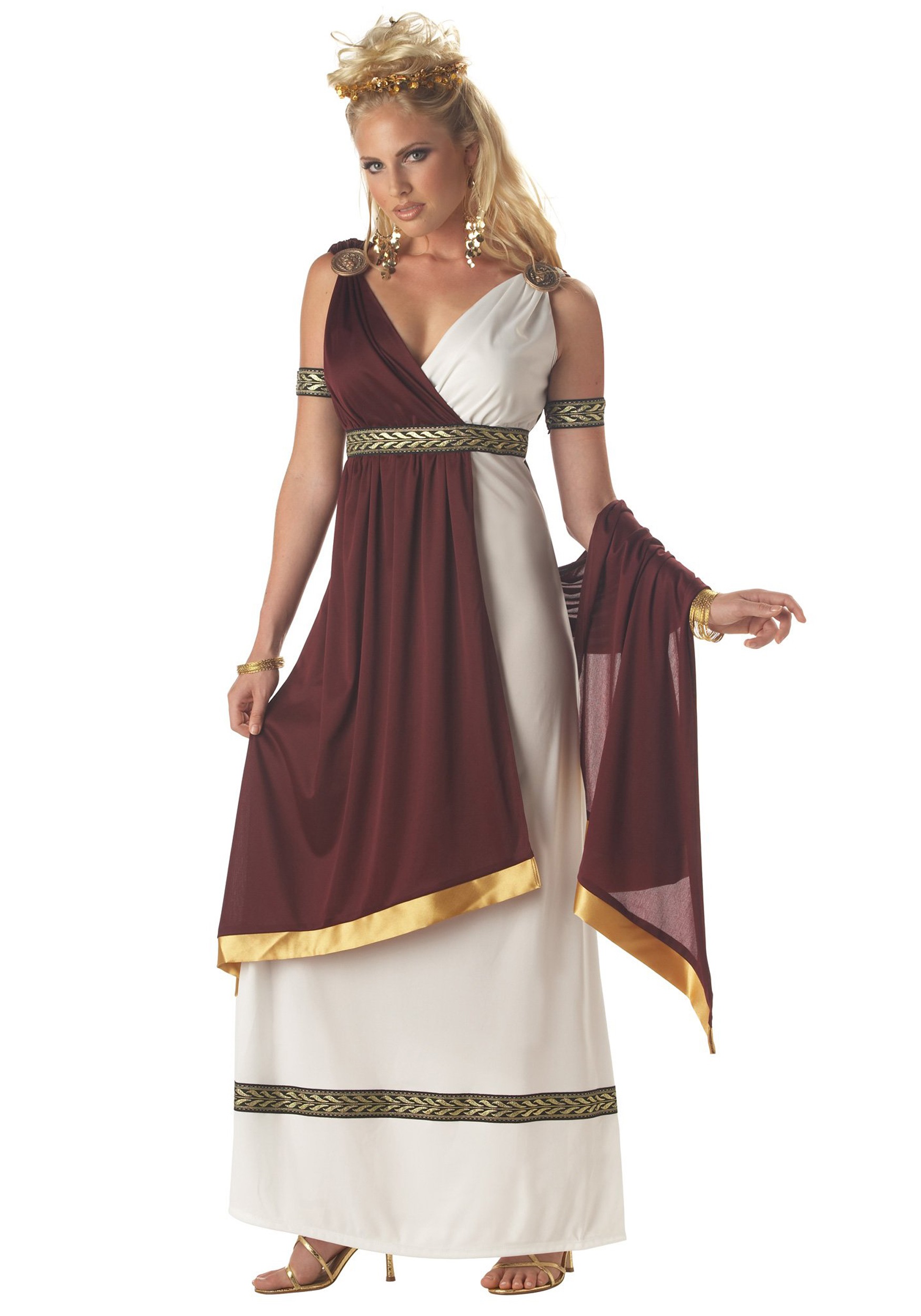 Roman Empress Women's Toga Costume | Adult Toga Costumes