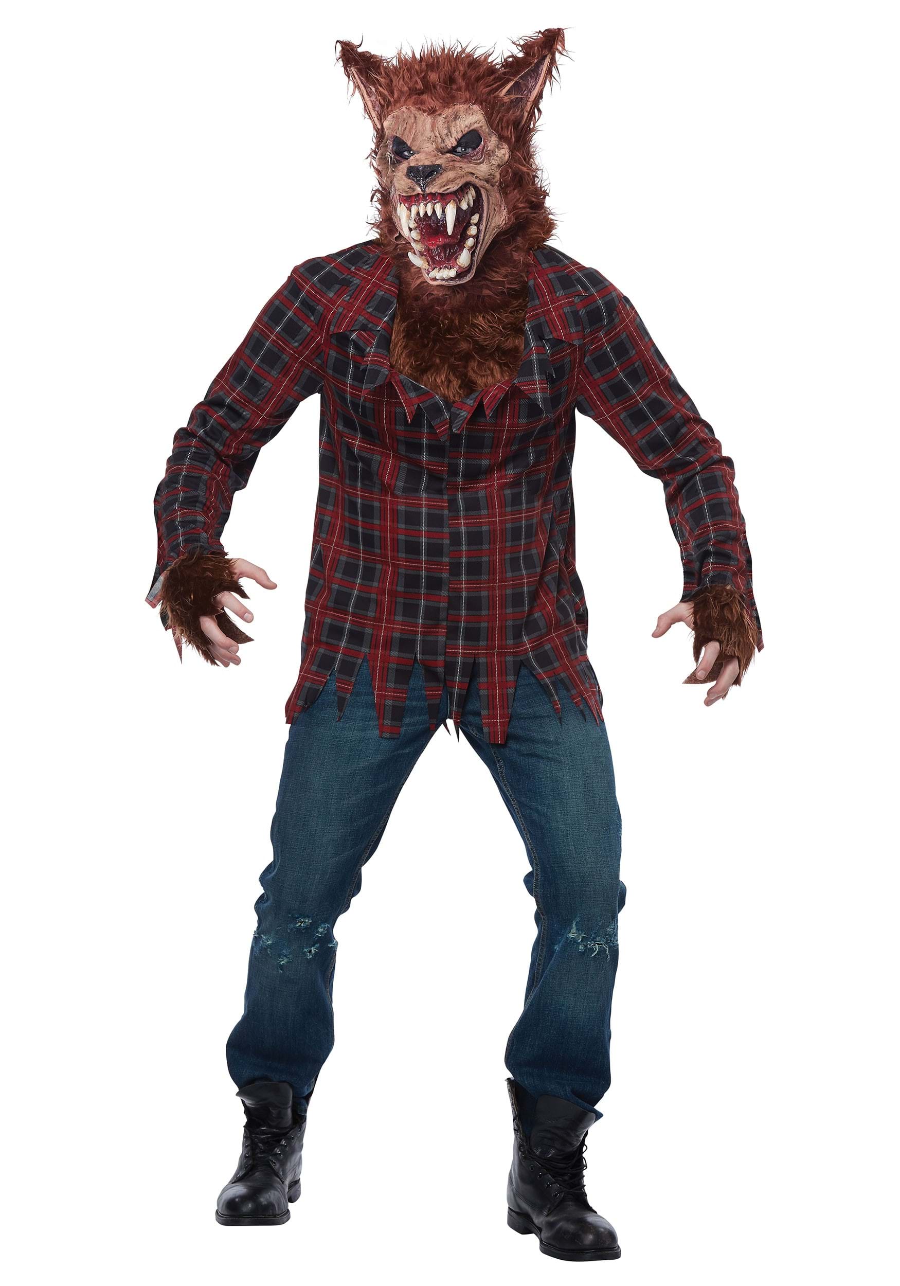 Adult Full Moon Werewolf 3 Piece Costume | Werewolf Costumes