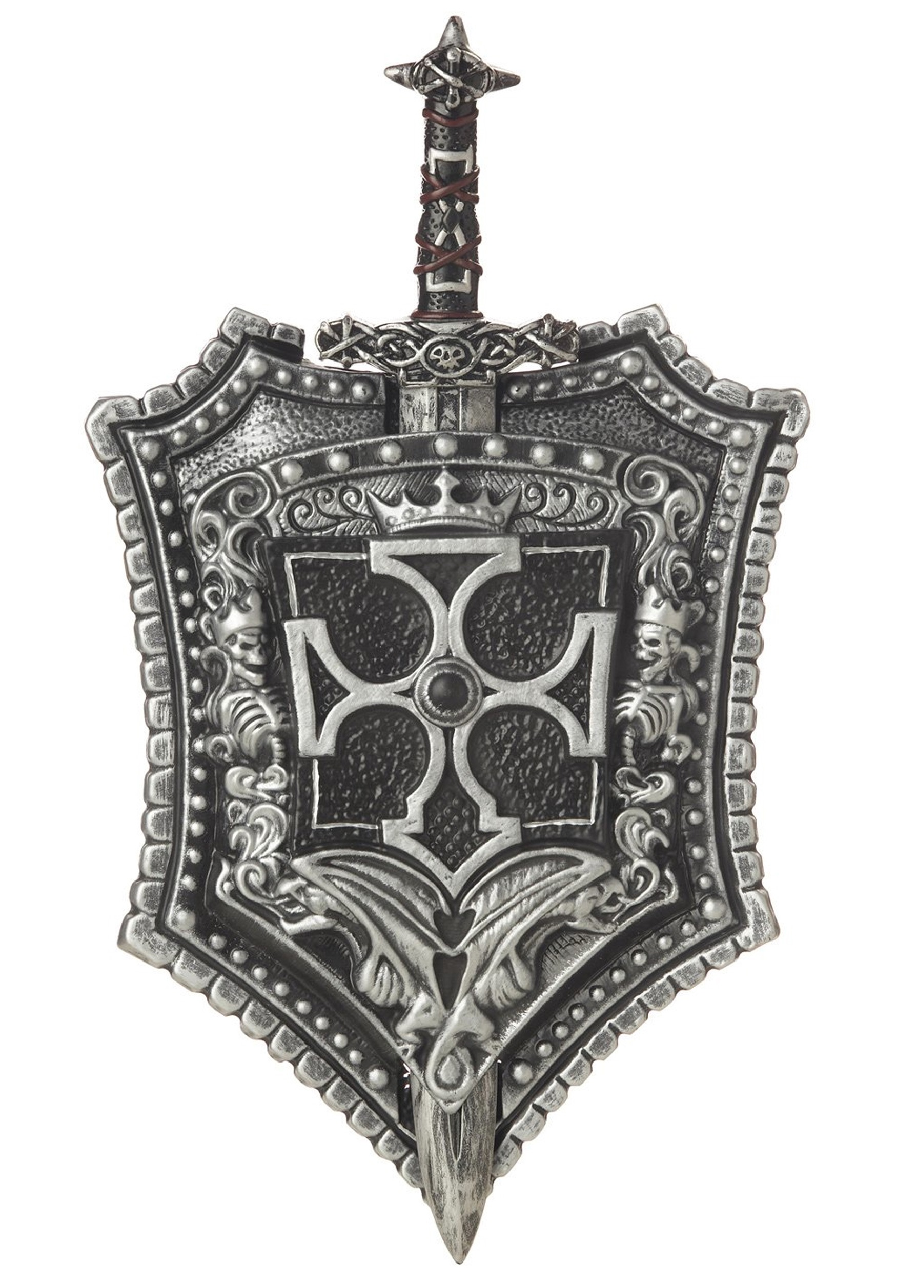 Crusader Toy Shield and Sword Set | Costume Accessories