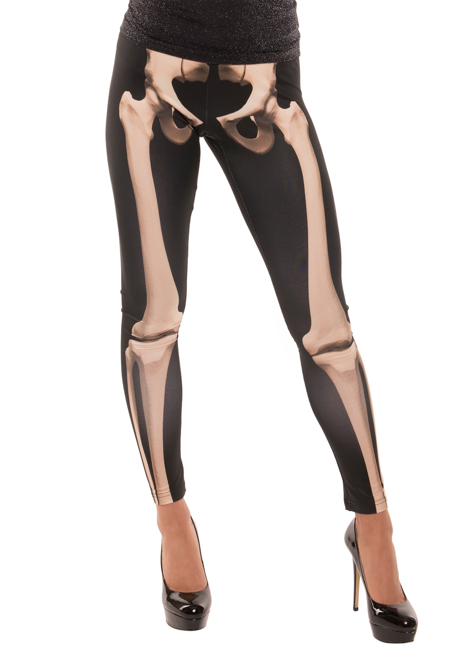 Adult Realistic Skeleton Leggings