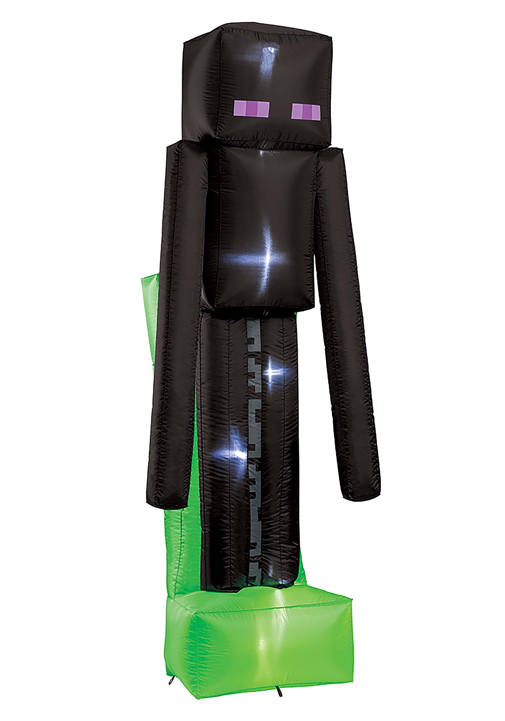 8FT Minecraft Inflatable Enderman Halloween Prop | Video Game Decorations