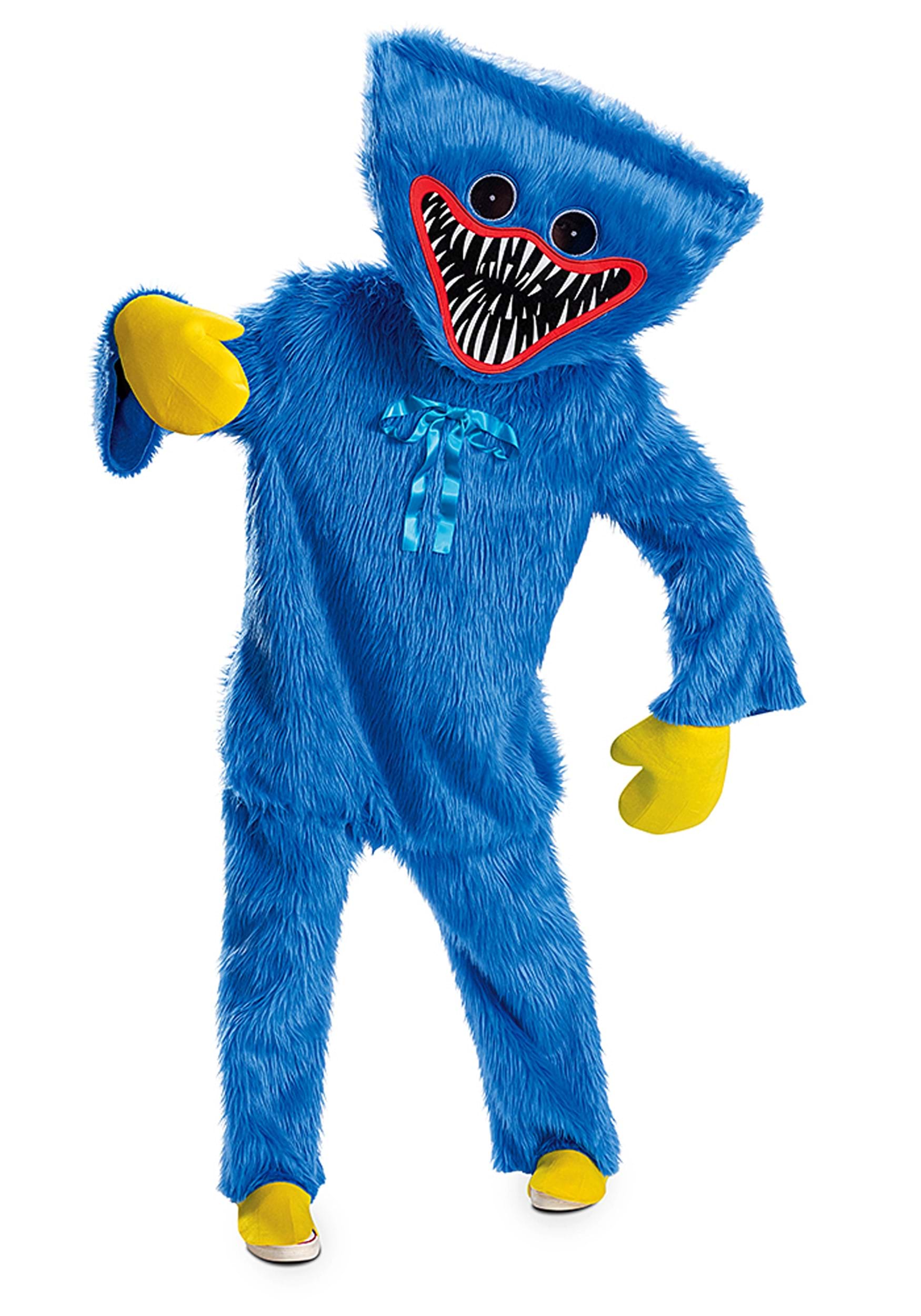 Adult Poppy Playtime Huggy Wuggy Prestige Costume | Video Game Costumes