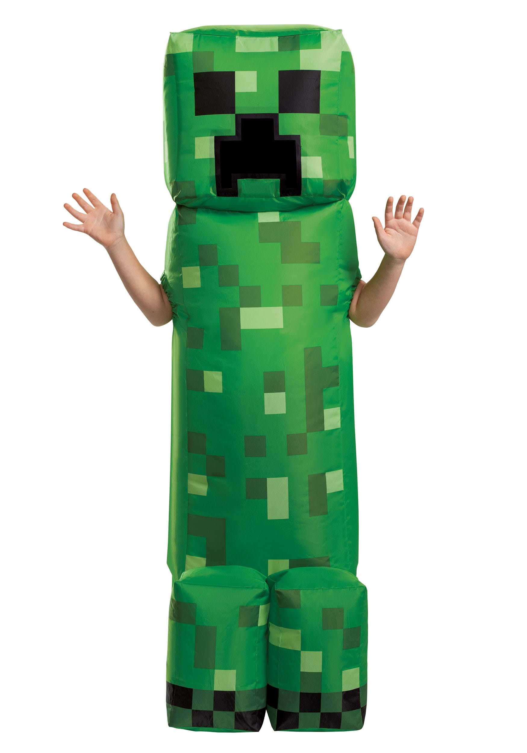 Minecraft Creeper Inflatable Kid's Costume | Minecraft Costumes