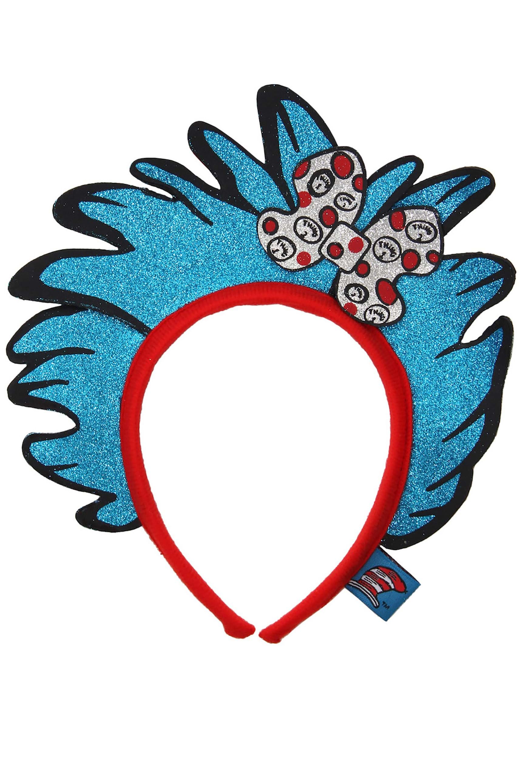 Kid's Thing 1&2 Glitter Headband Costume