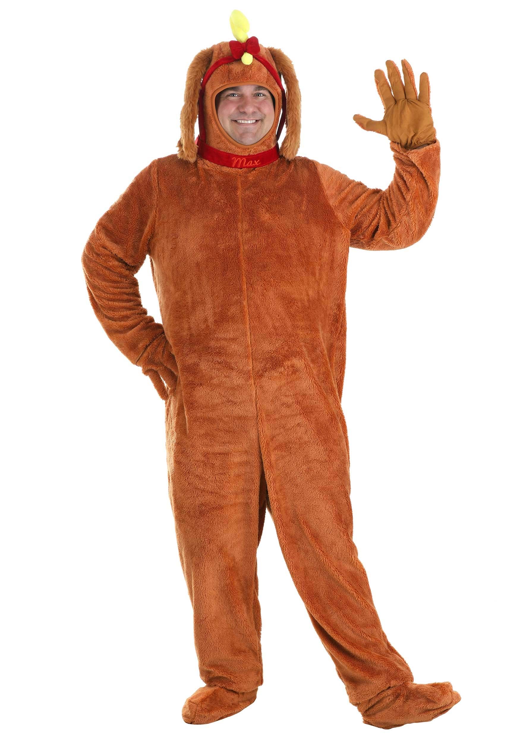 Adult Plus Size Dr. Seuss The Grinch Max Costume | Dr. Seuss Costumes