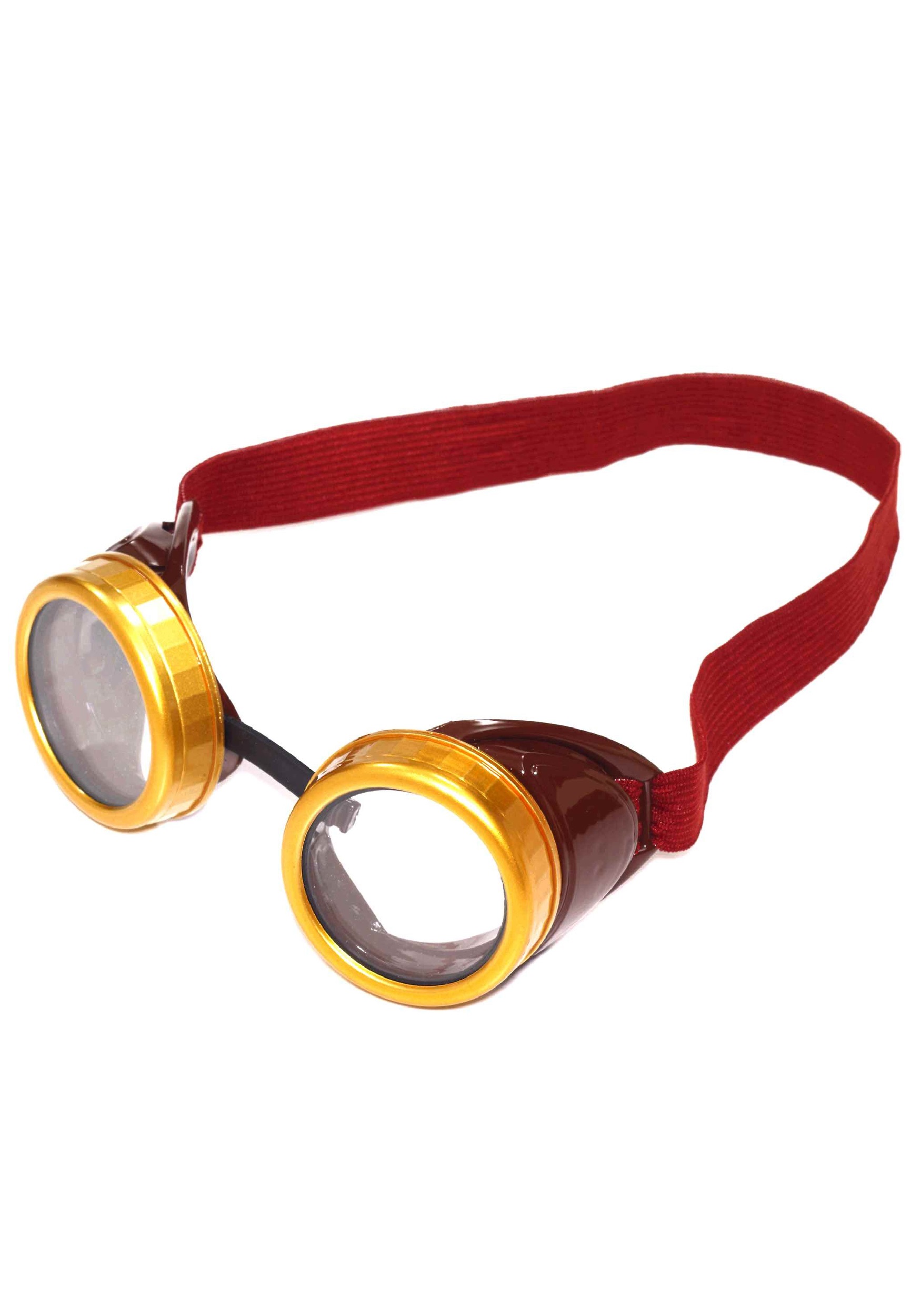 Steampunk Brown Goggles for Adults