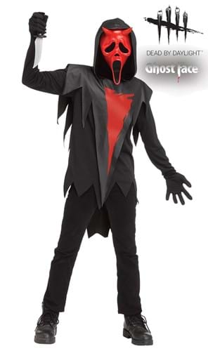 Dead By Daylight Ghost Face Kid's Costume | Movie Costumes