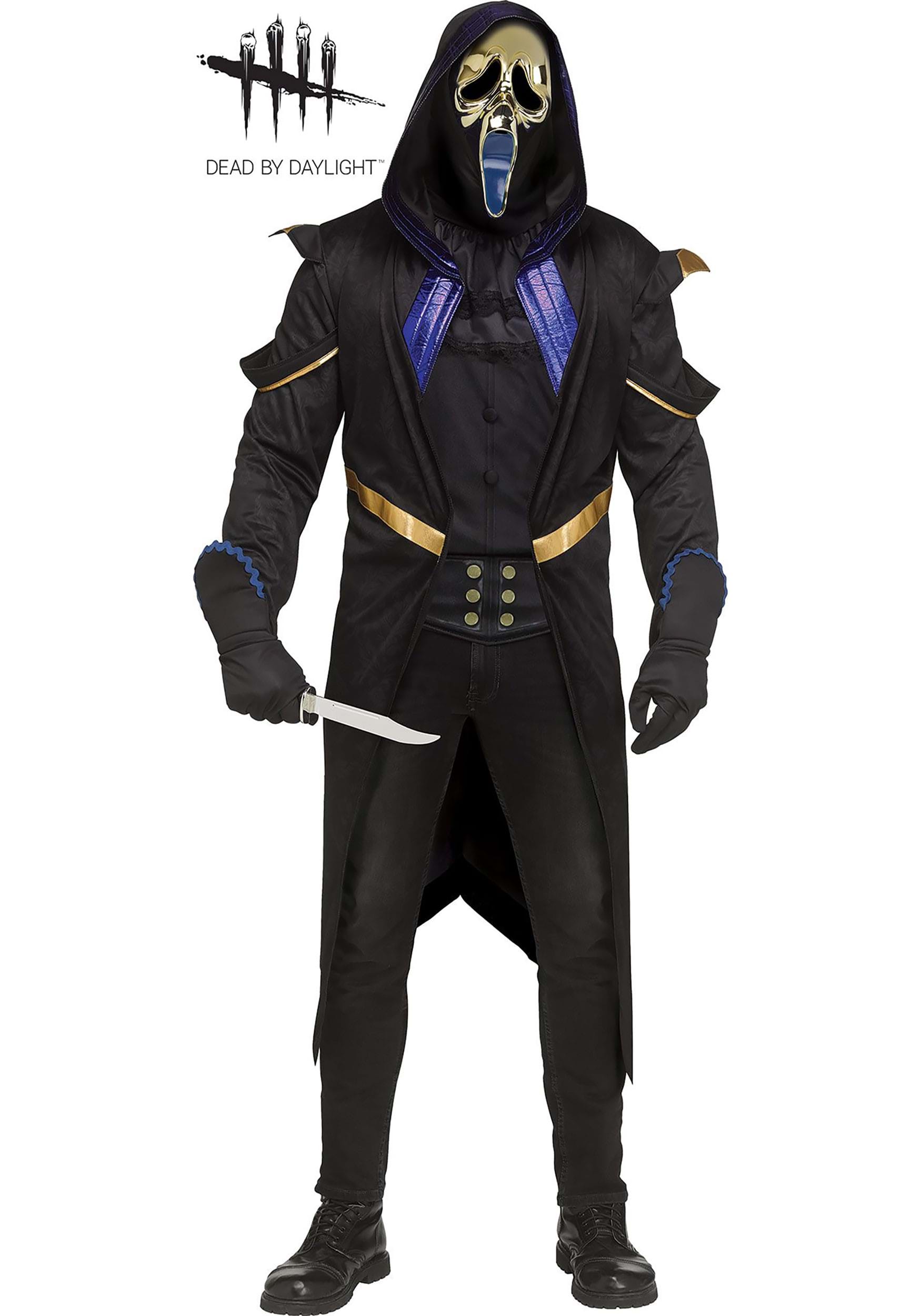 Dead By Daylight Adult Twisted Masquerade Ghost Face Costume | Video Game Costumes