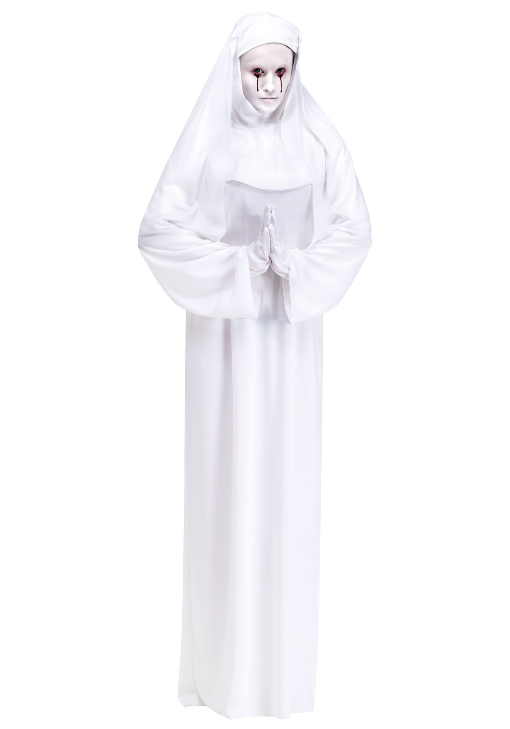 Adult White Mother Superior Costume | Nun Costumes