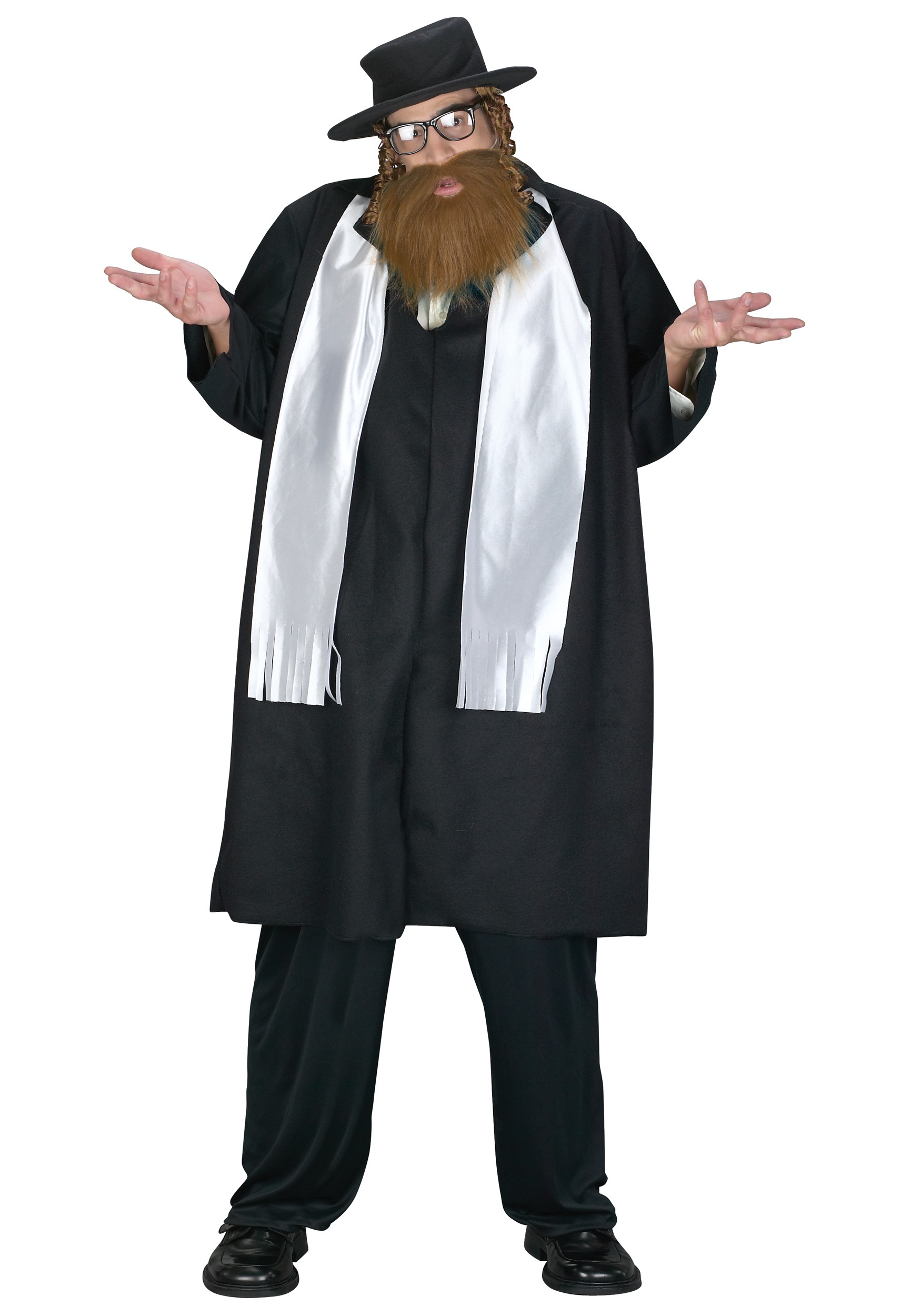 Plus Size Rabbi Costume for Men | Religious Costumes