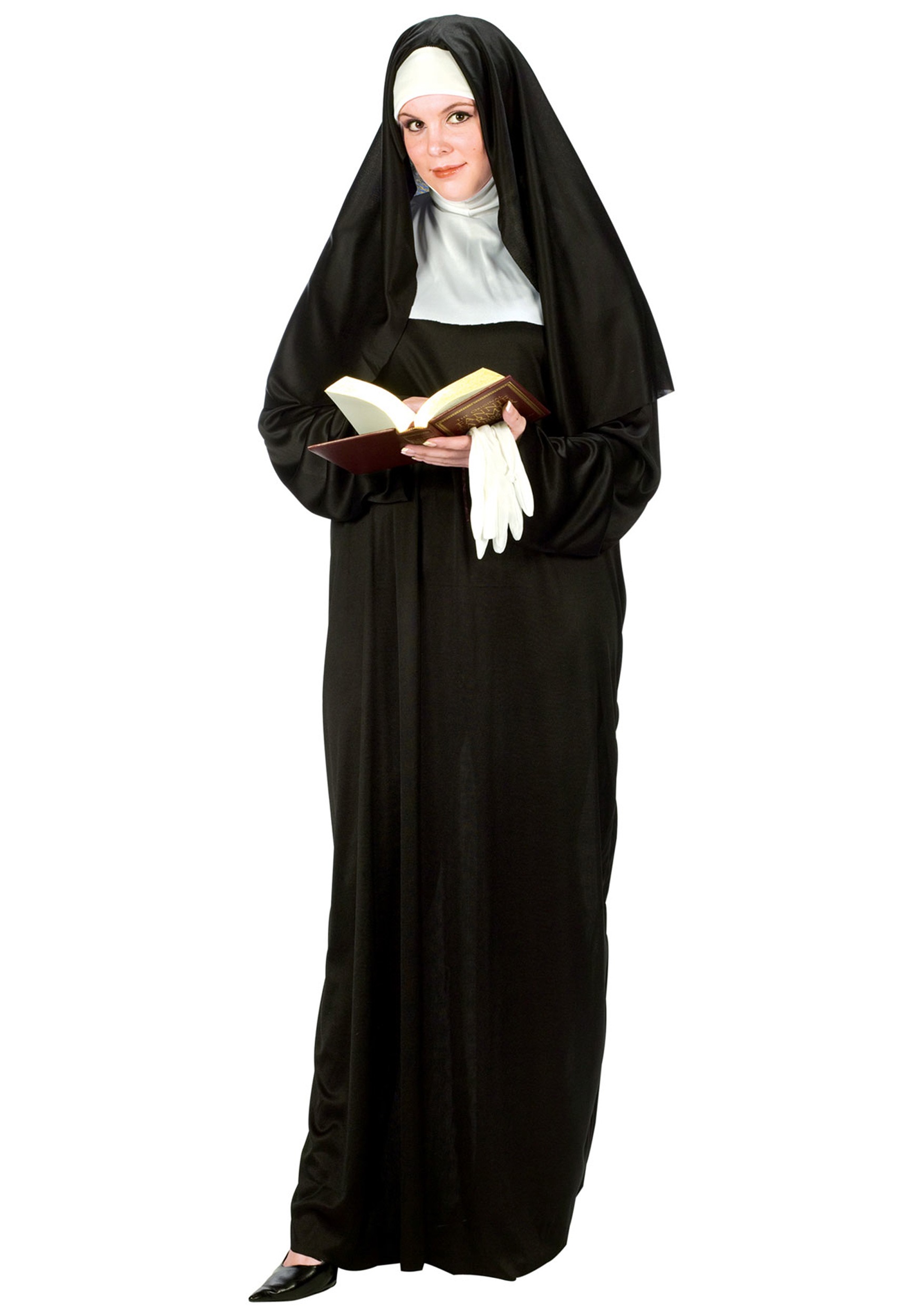 Plus Size Nun Costume for Women