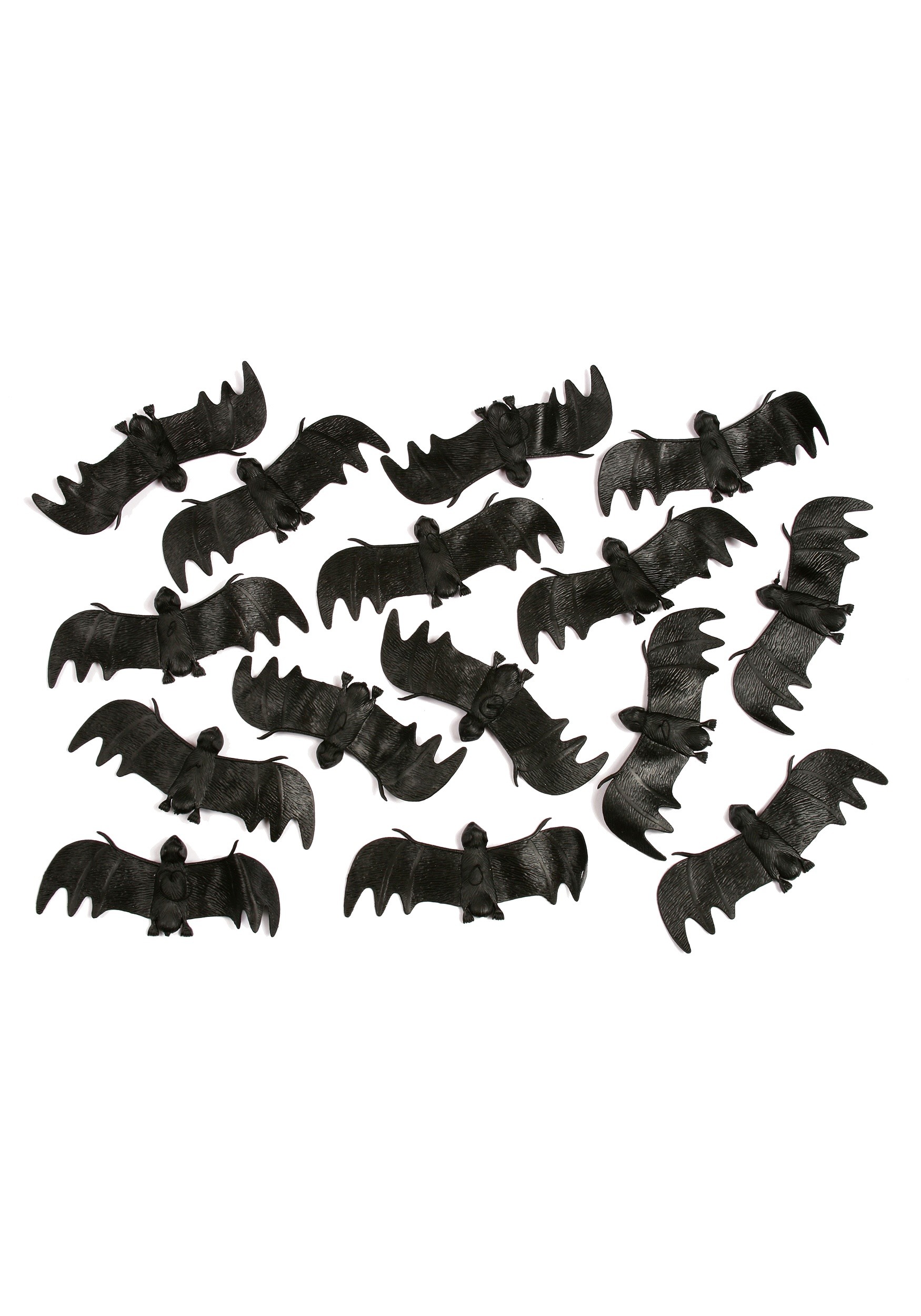 5-Inch Bag of Black Bats Prop Decoration | Bat Decorations