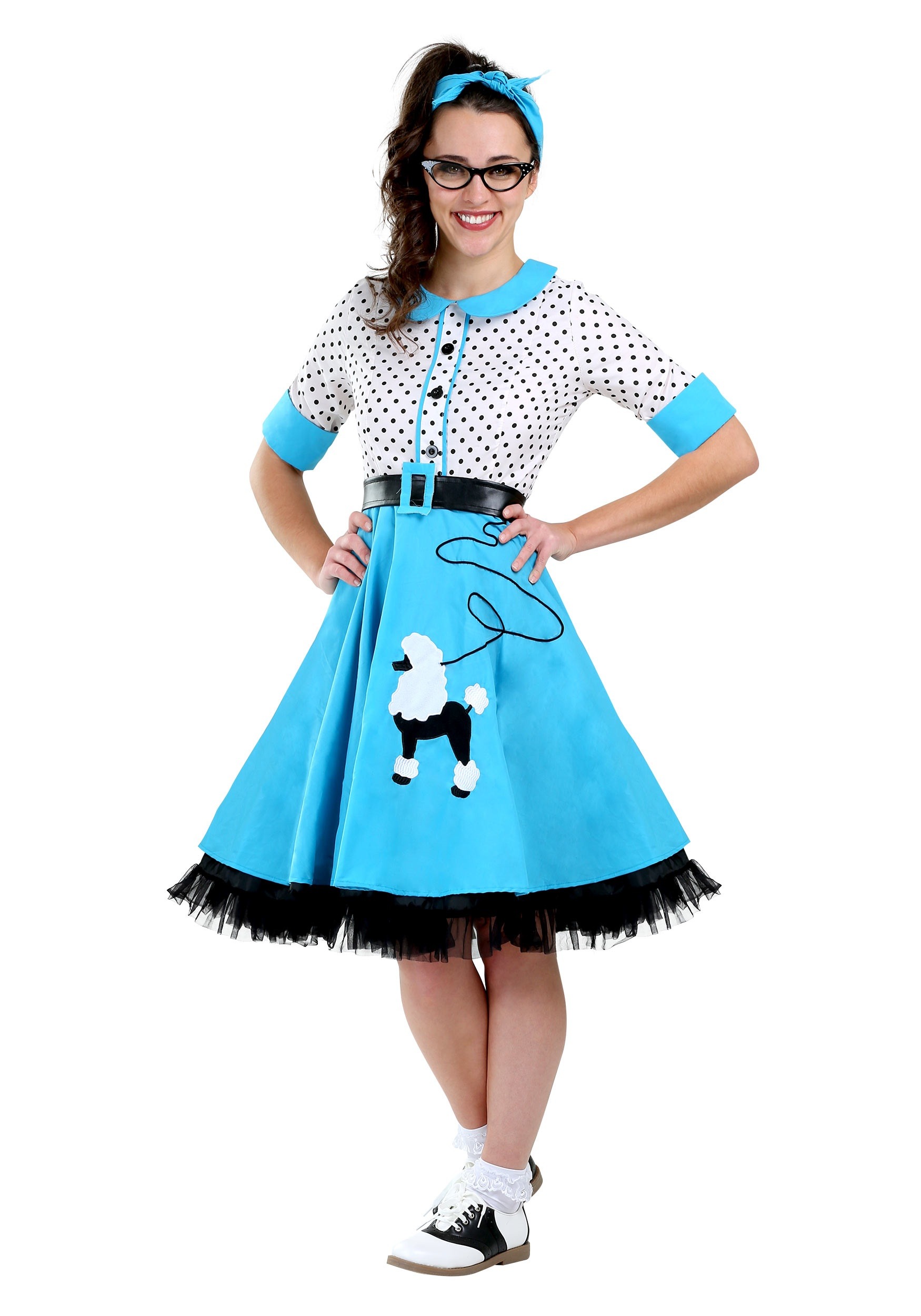 Plus Size Sock Hop Cutie Costume for Women