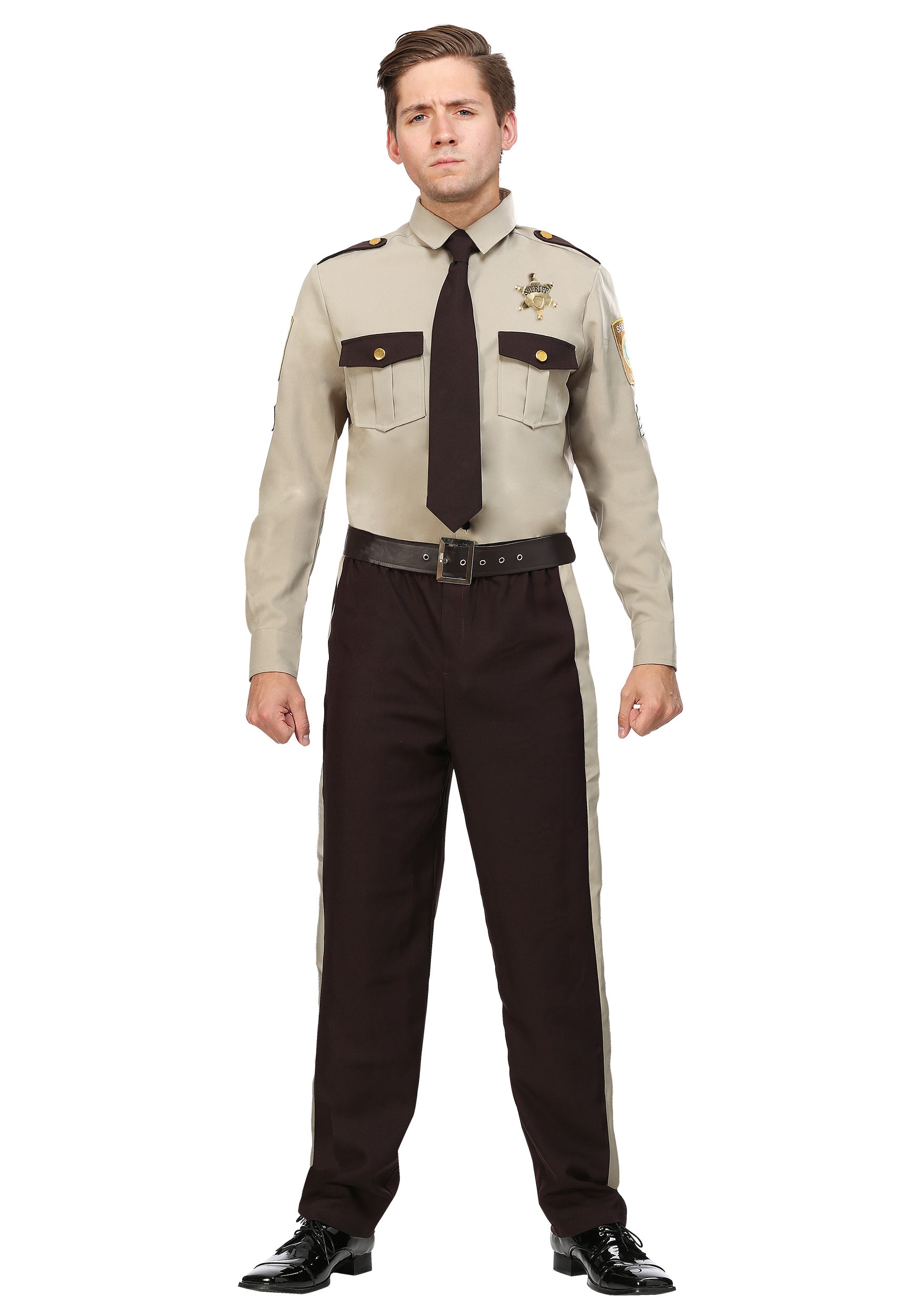 Plus Size Sheriff Costume for Men | Police Costumes