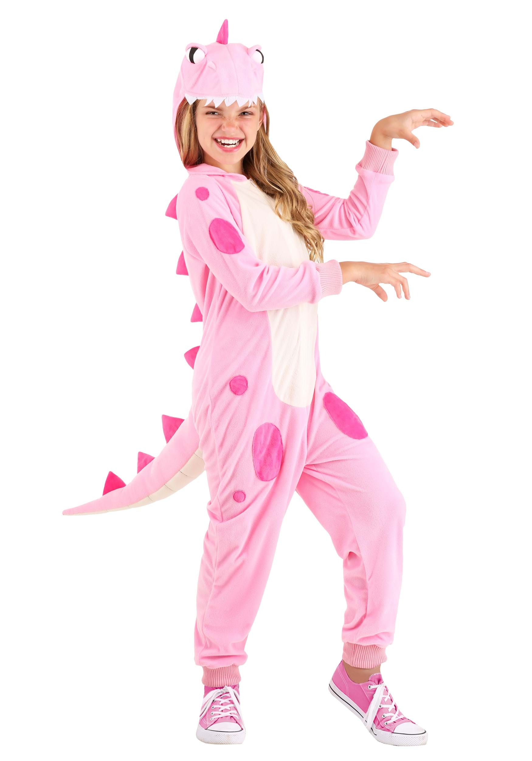 Pink Dinosaur Girl