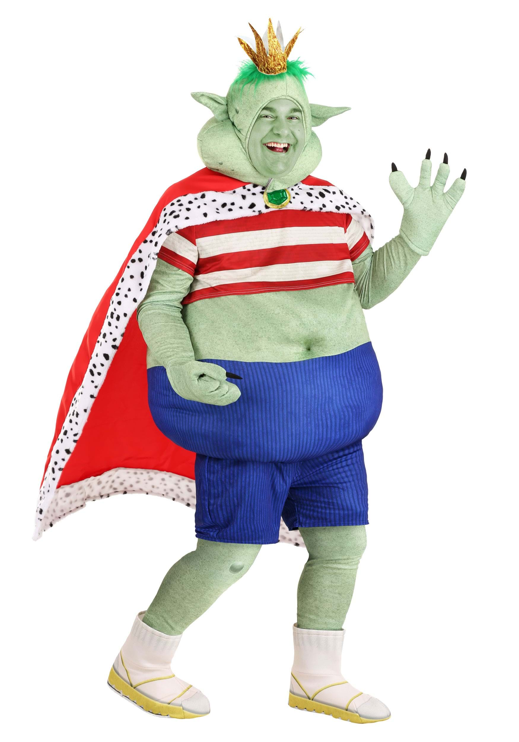 Adult Plus Size Prince Gristle Trolls Costume