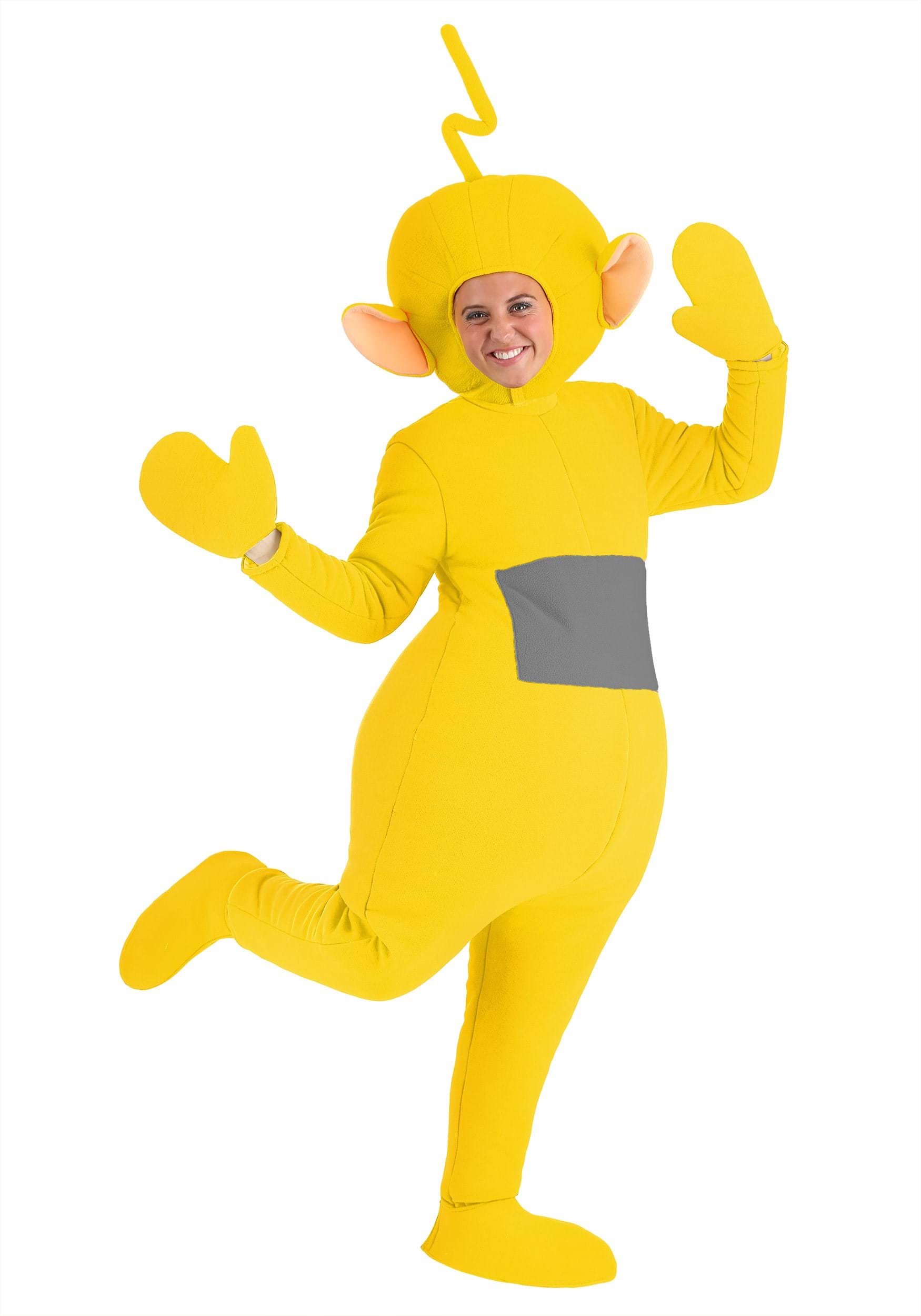 Adult Plus Size Laa-Laa Teletubbies Costume