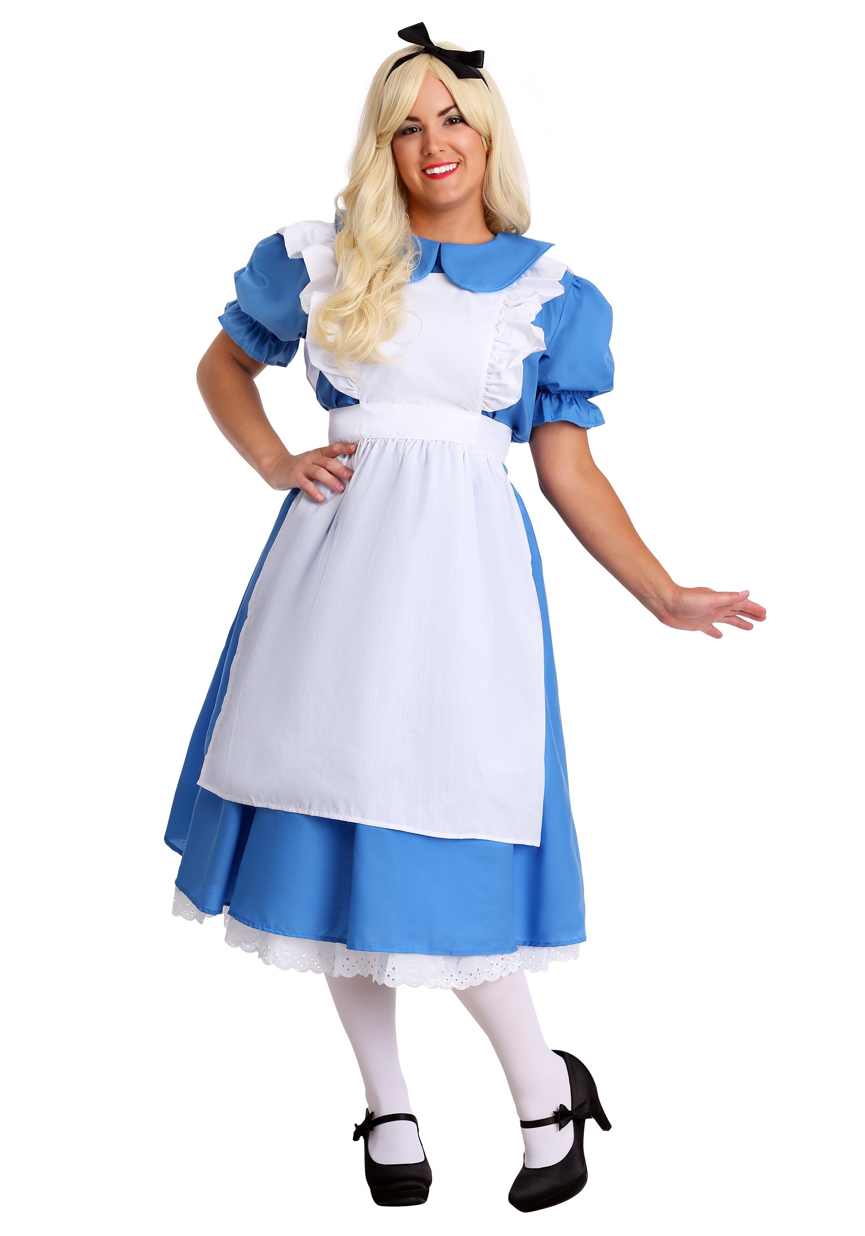Women's Deluxe Plus Size Alice Costume | Alice in Wonderland Costumes